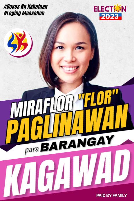 barangay captain slogan tagalog|Pacete: Barangay election colors and slogans .